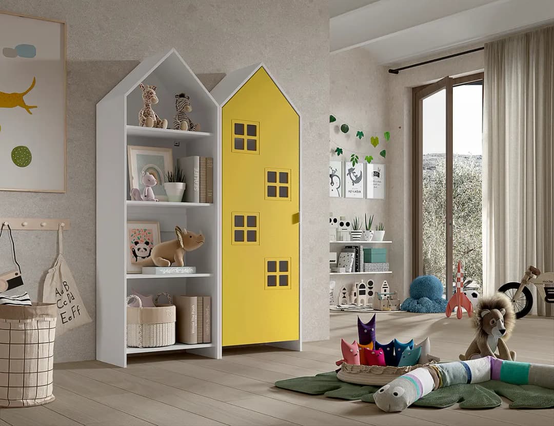Kleiderschrank Casami Bruges | Gelb