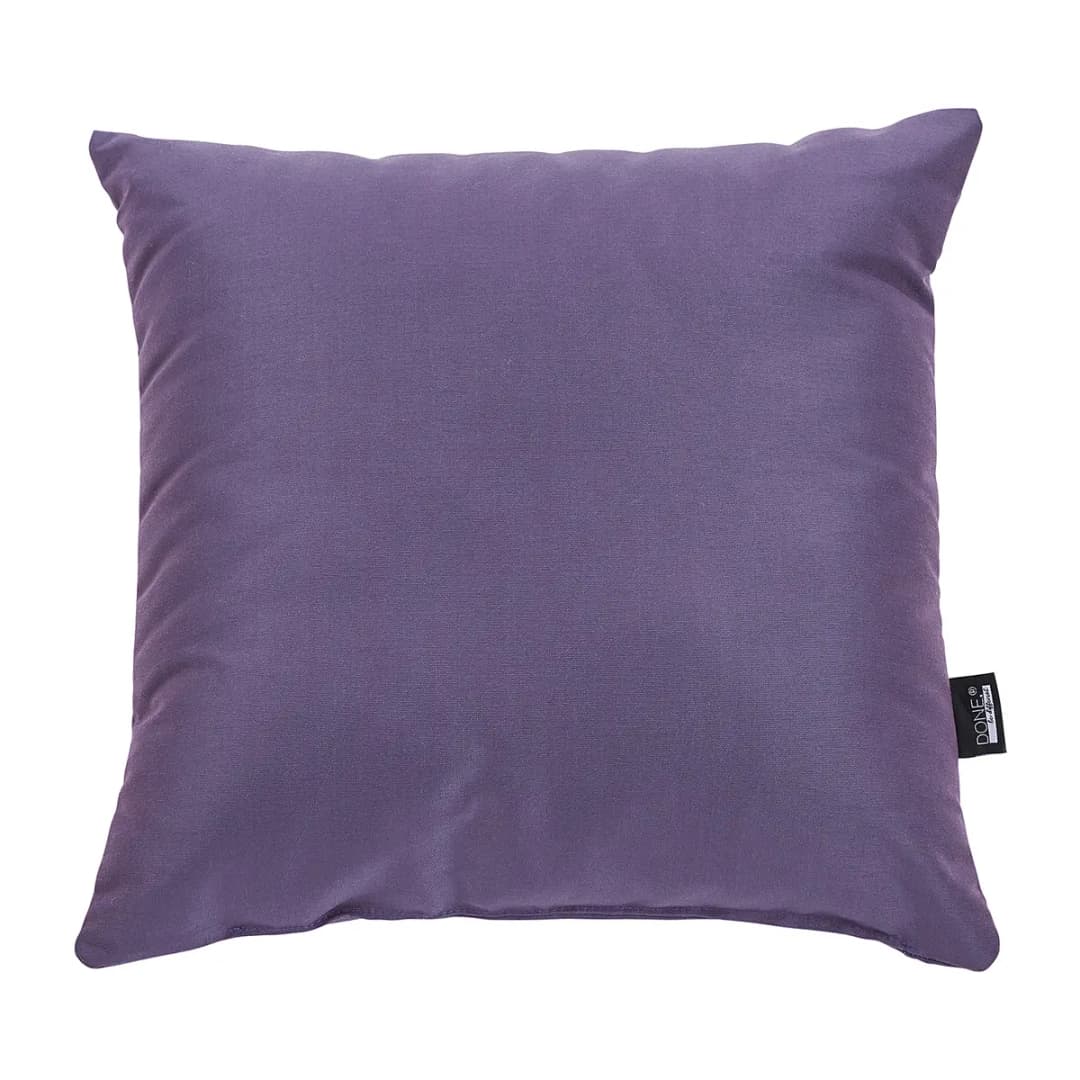 Dekokissen Outdoor Violett/Violett 45 x 5 x 45cm Mischgewebe | Lila