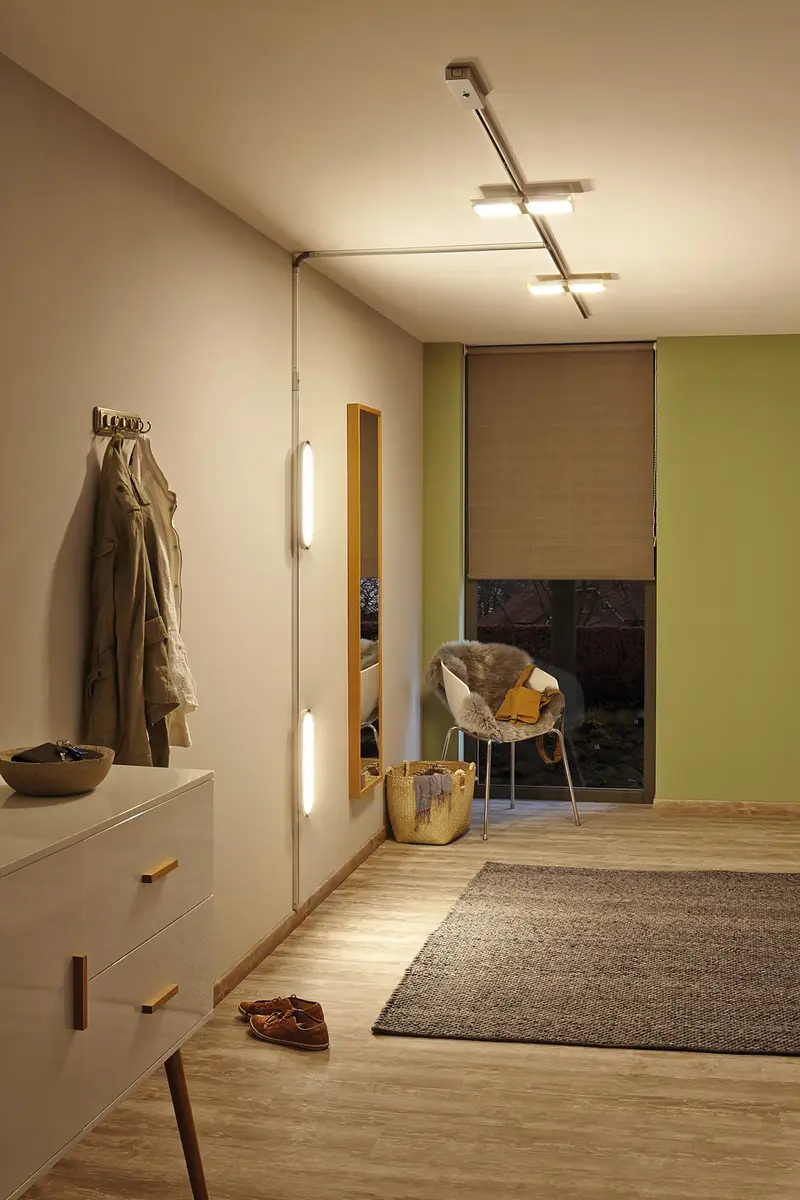 Paulmann Deckenleuchte Panel Loop | Silber