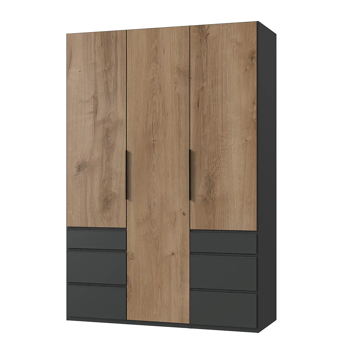 Drehtürenschrank Level36 | Holztöne