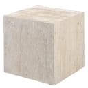 Travertin-Beistelltisch BALIZA | Beige