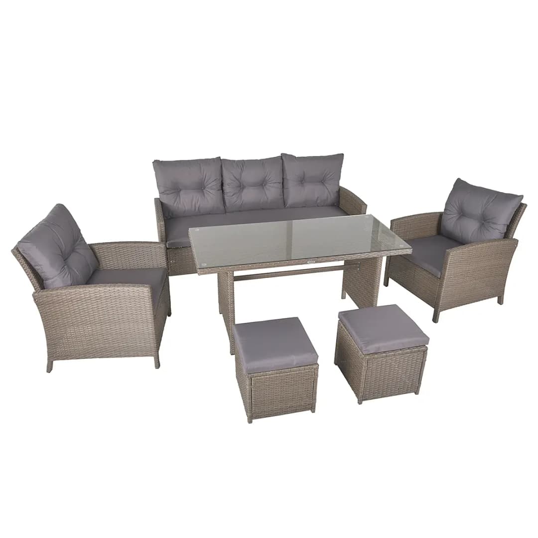 Loungeset Sevilla | Braun