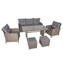 Loungeset Sevilla | Braun