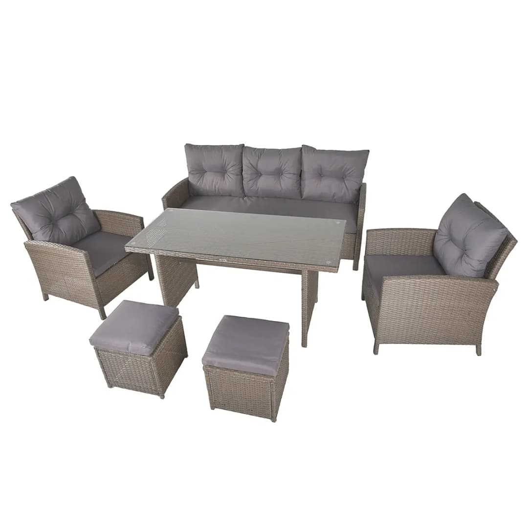 Loungeset Sevilla | Braun