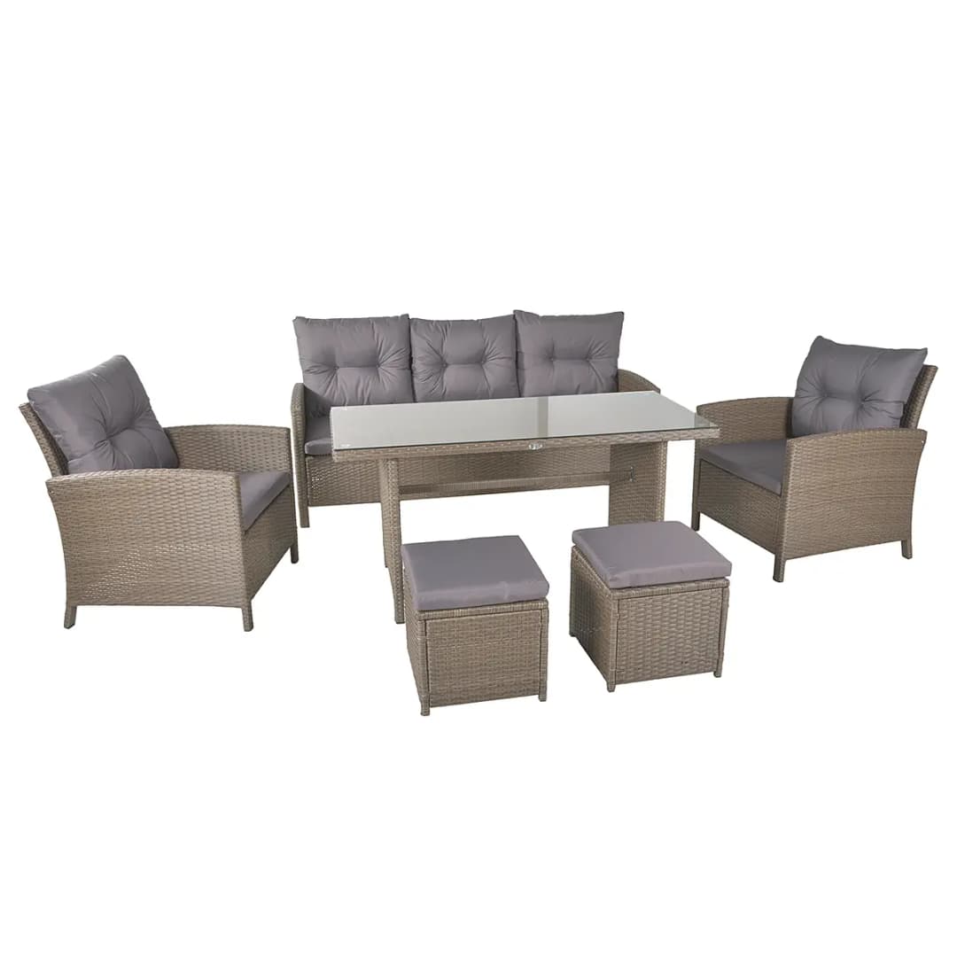 Loungeset Sevilla | Braun