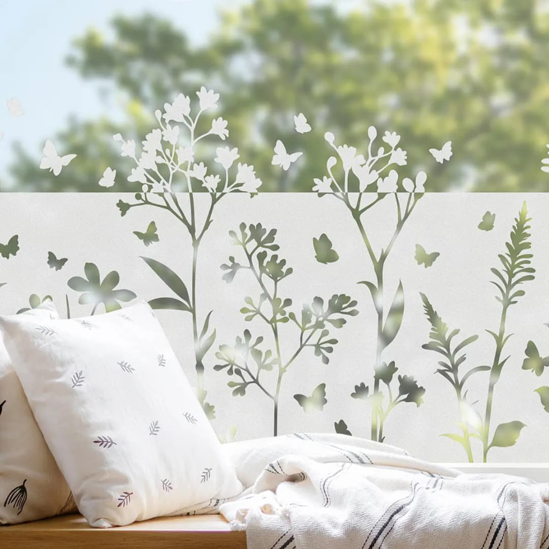 Fensterfolie Lorey | Weiß
