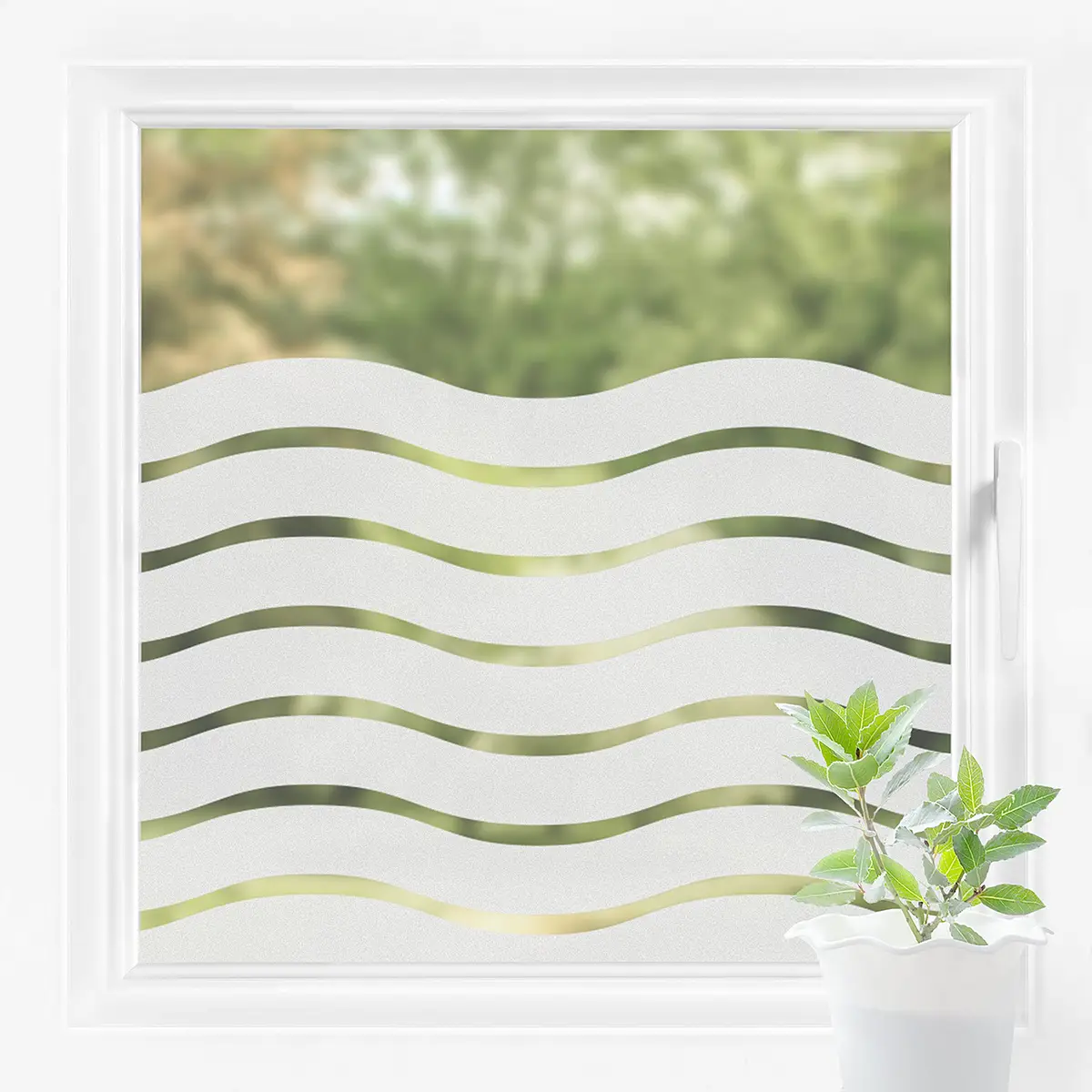 Fensterfolie Avaux | Weiß