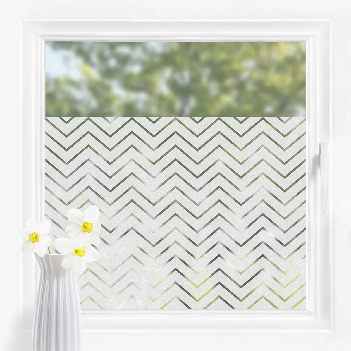 Fensterfolie Rioda | Weiß