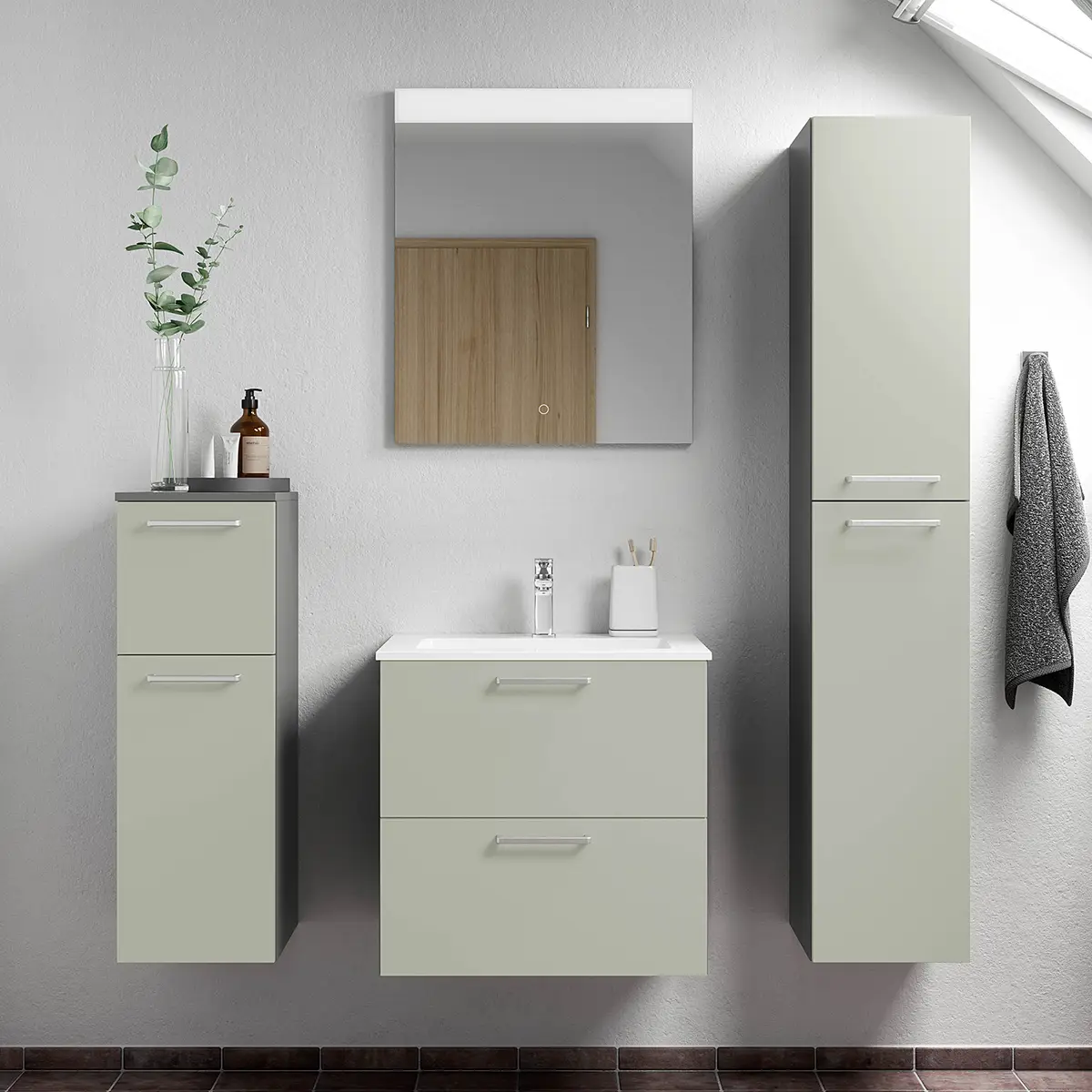 Badezimmerset MYBA XIV | Grün