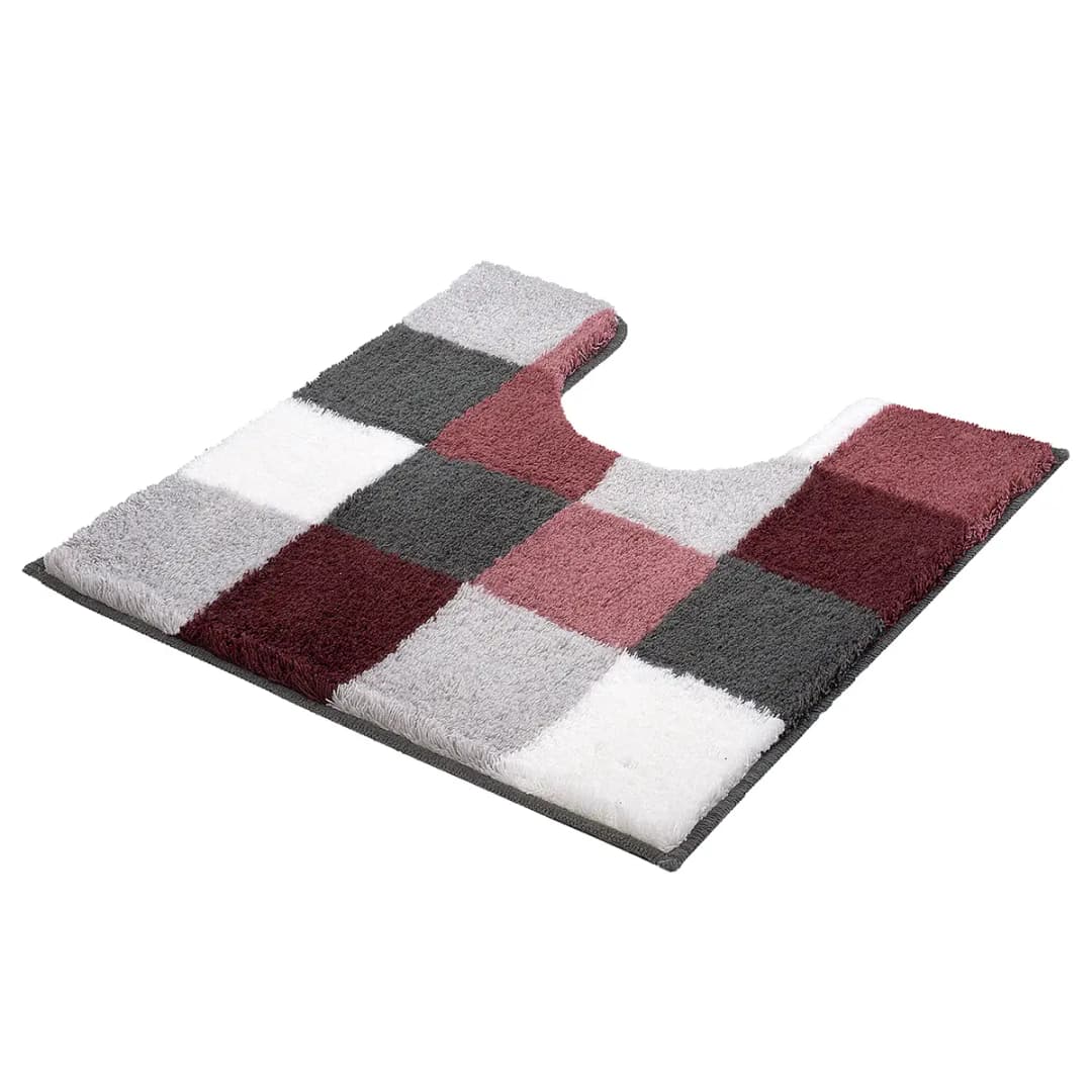 Kleine Wolke Badteppich Caro 55 x 55cm Pink/Altrosa | Rosa