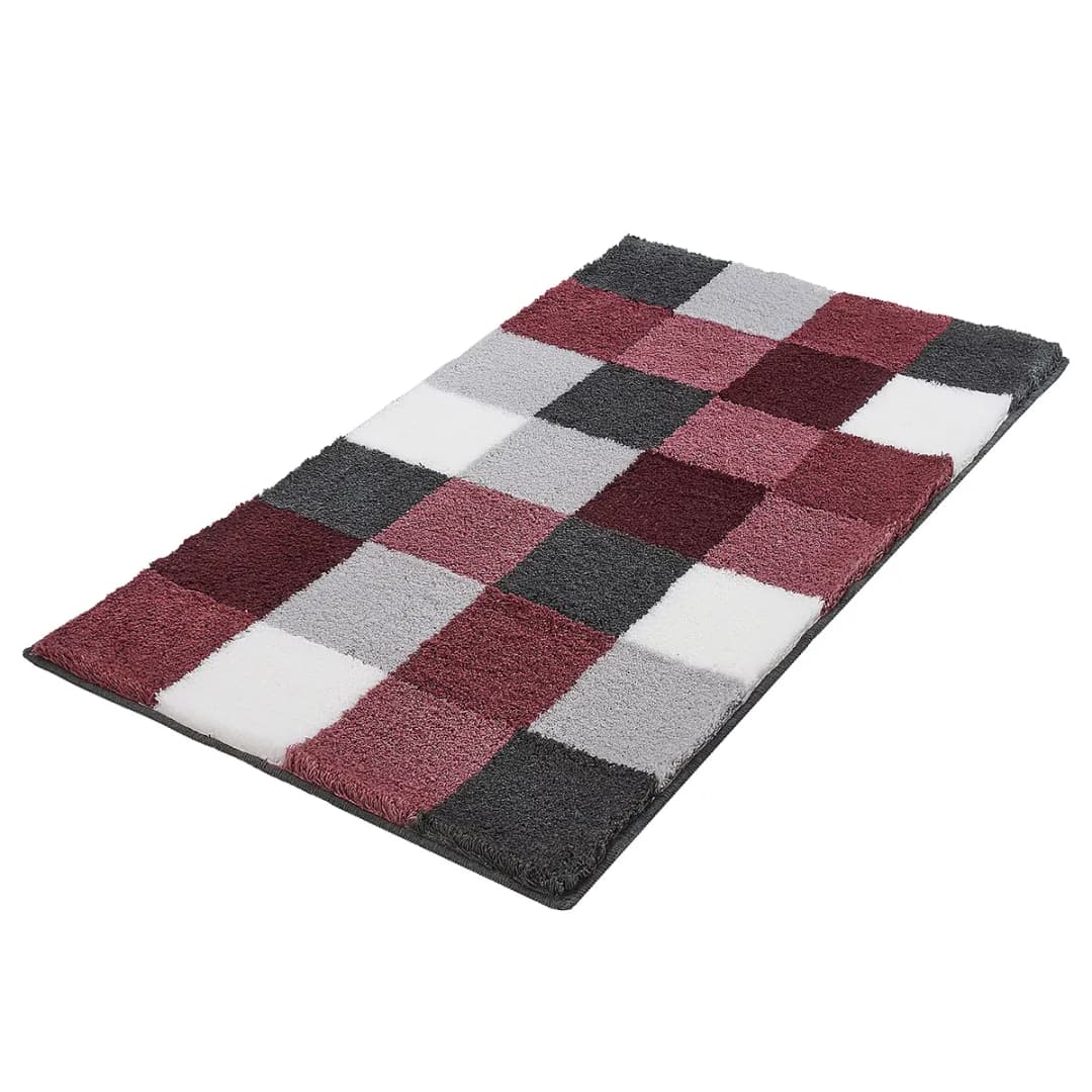 Badteppich Caro 70 x 120cm Pink/Altrosa | Rosa