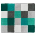 Kleine Wolke Badteppich Caro 55 x 65cm Grün/Petrol | Grün