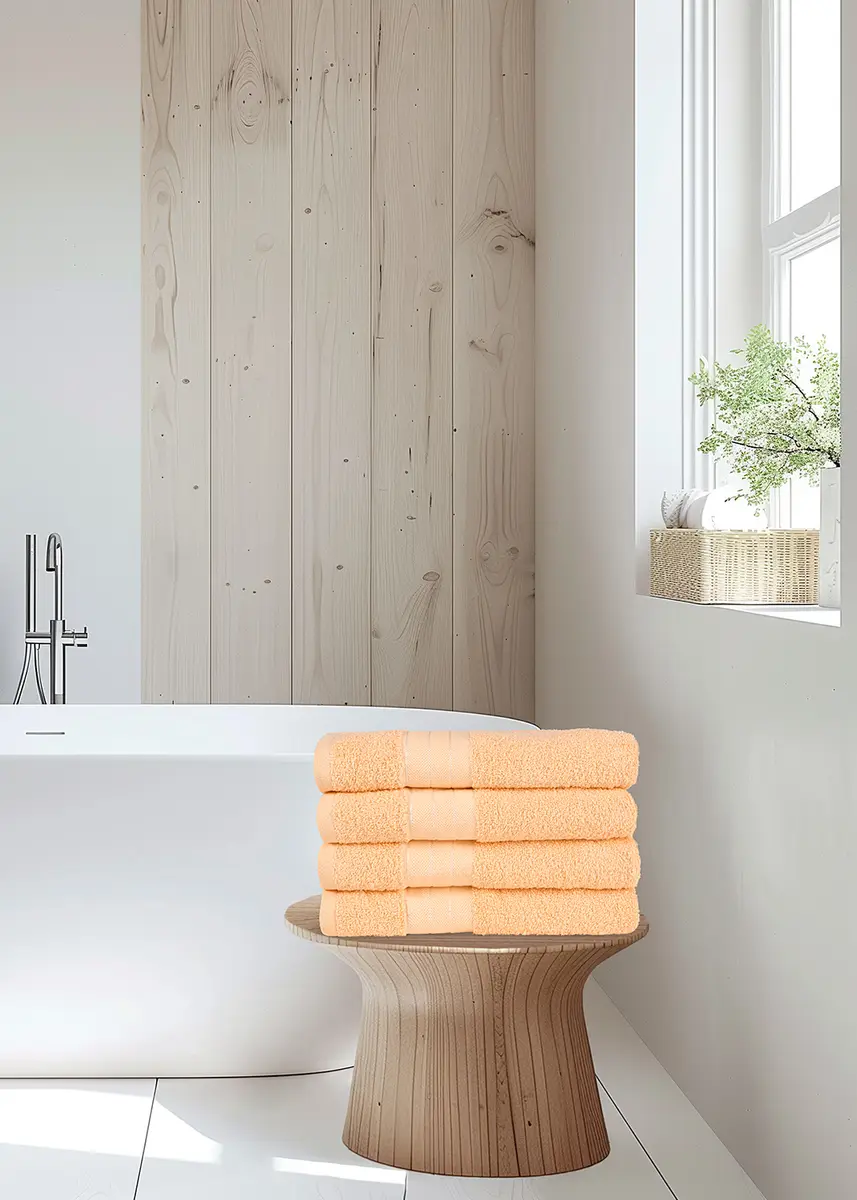 Handtuch Tarris 4er-Set | Orange