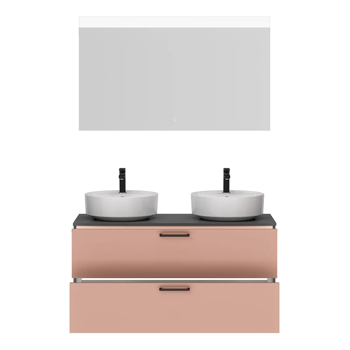 Badezimmerset MYBA LXIII 2-teilig | Rosa