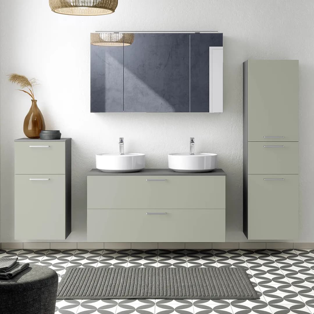 Badezimmerset MYBA LXIV 2-teilig | Beige