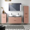 Badezimmerset MYBA LXIX 4-teilig | Rosa