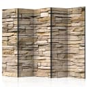 Paravent Decorative Stone | Braun