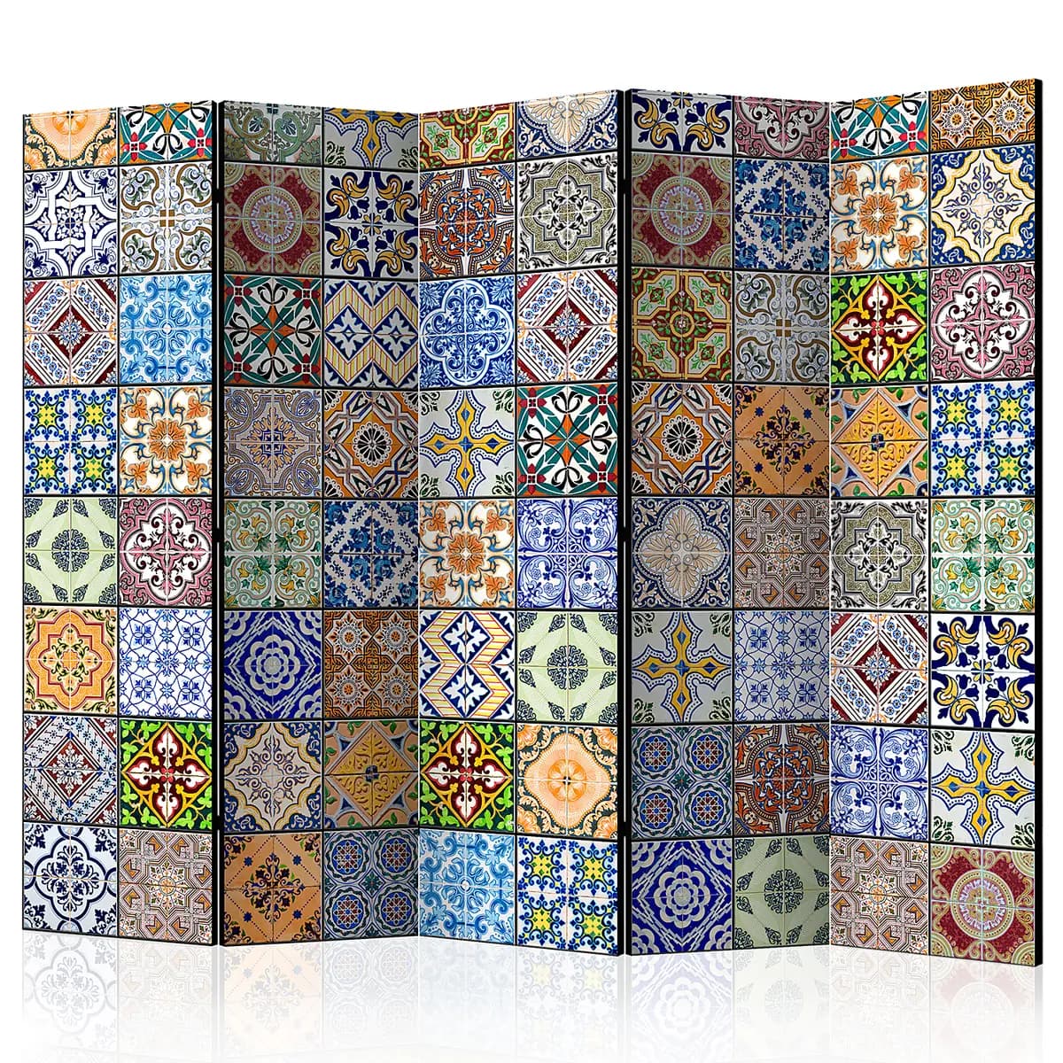 Paravent Colorful Mosaic | Mehrfarbig