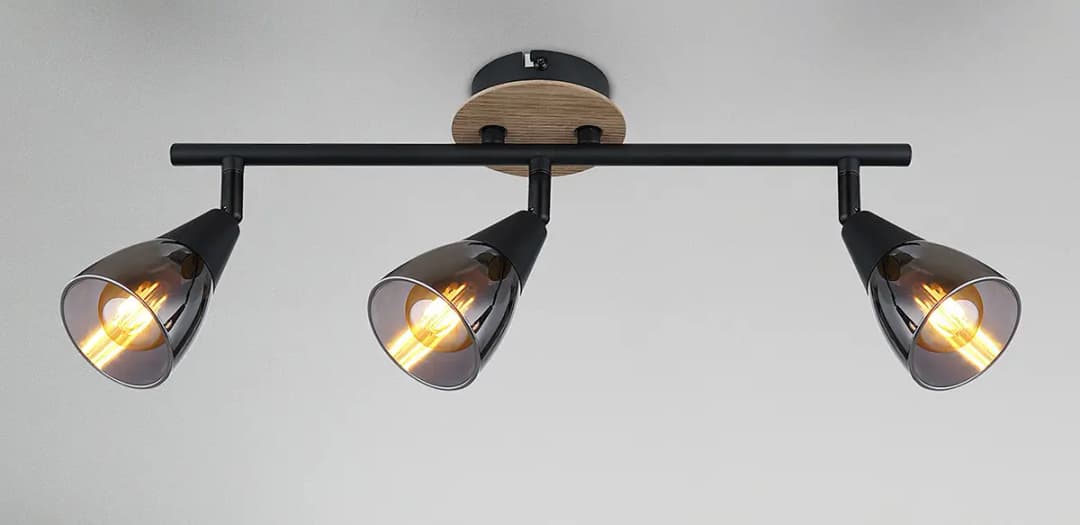 Globo Lighting Deckenleuchte Mubby | Schwarz