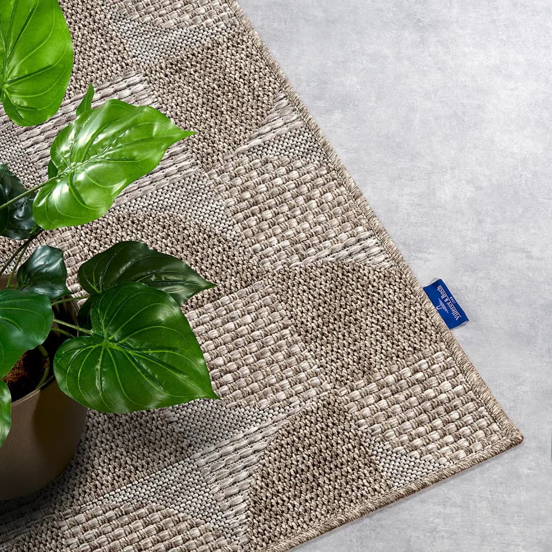 In- & Outdoor Teppich Margaretha | Braun