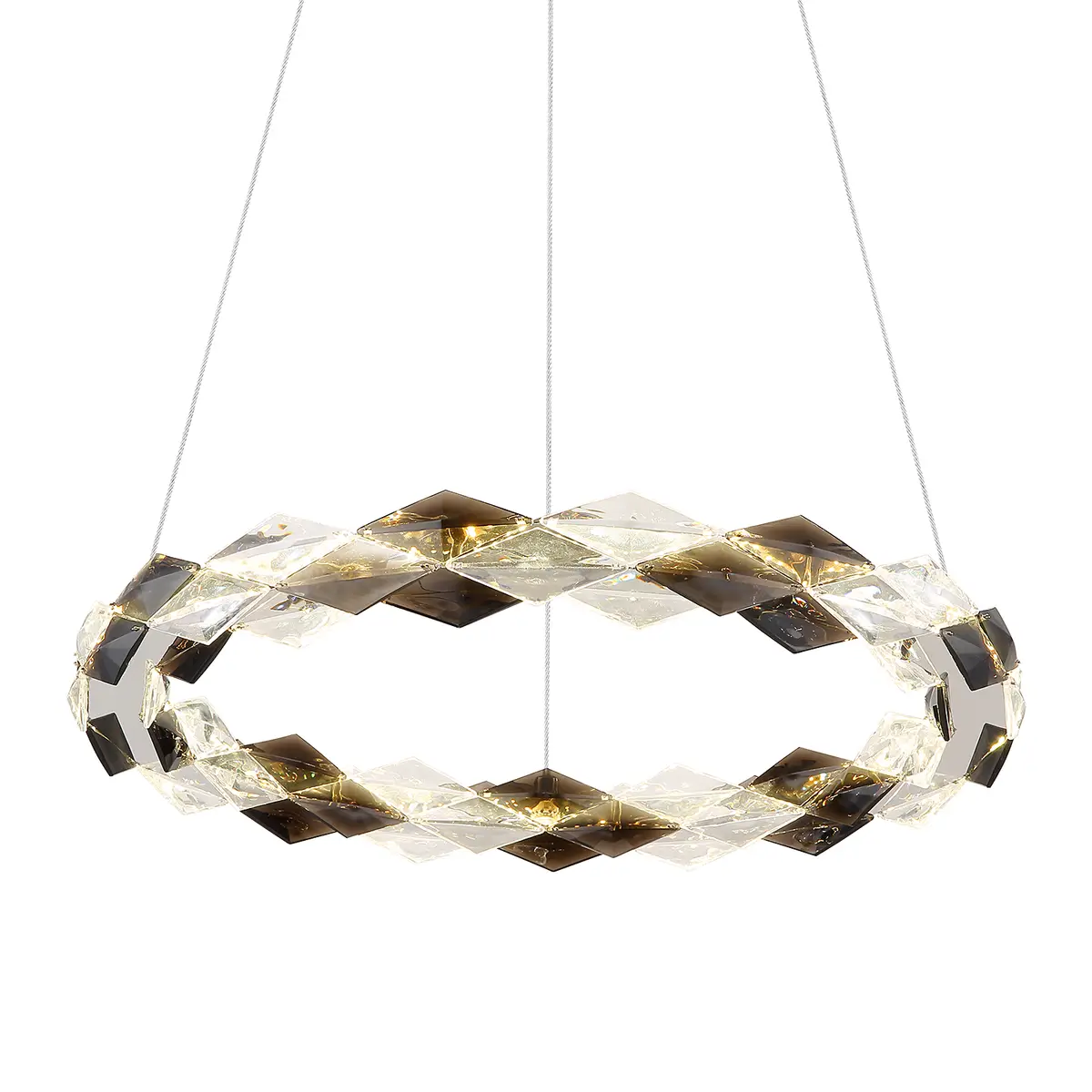 LED-Pendelleuchte Karilion | Silber