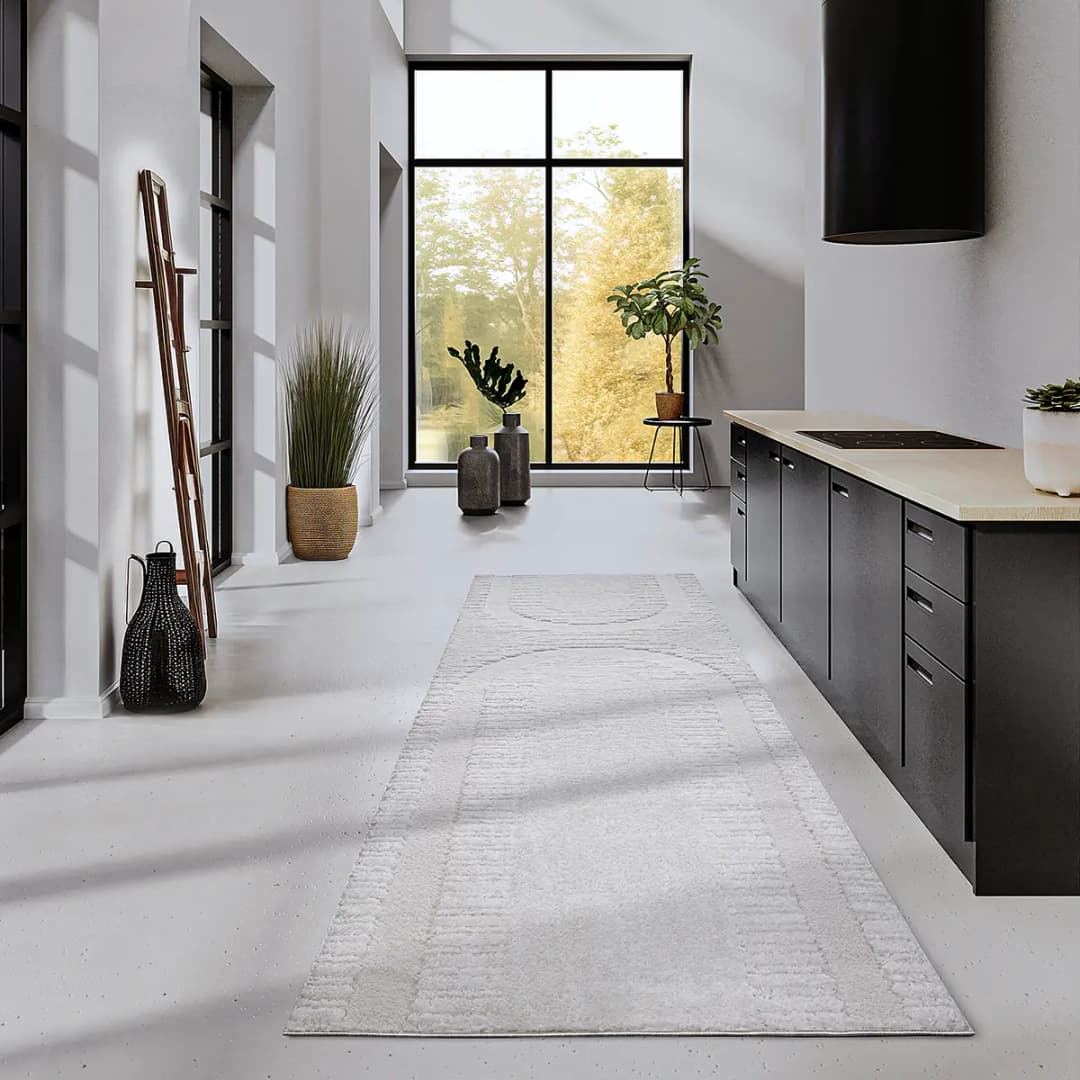 ELLE DECORATION Läufer Bartoux | Weiß
