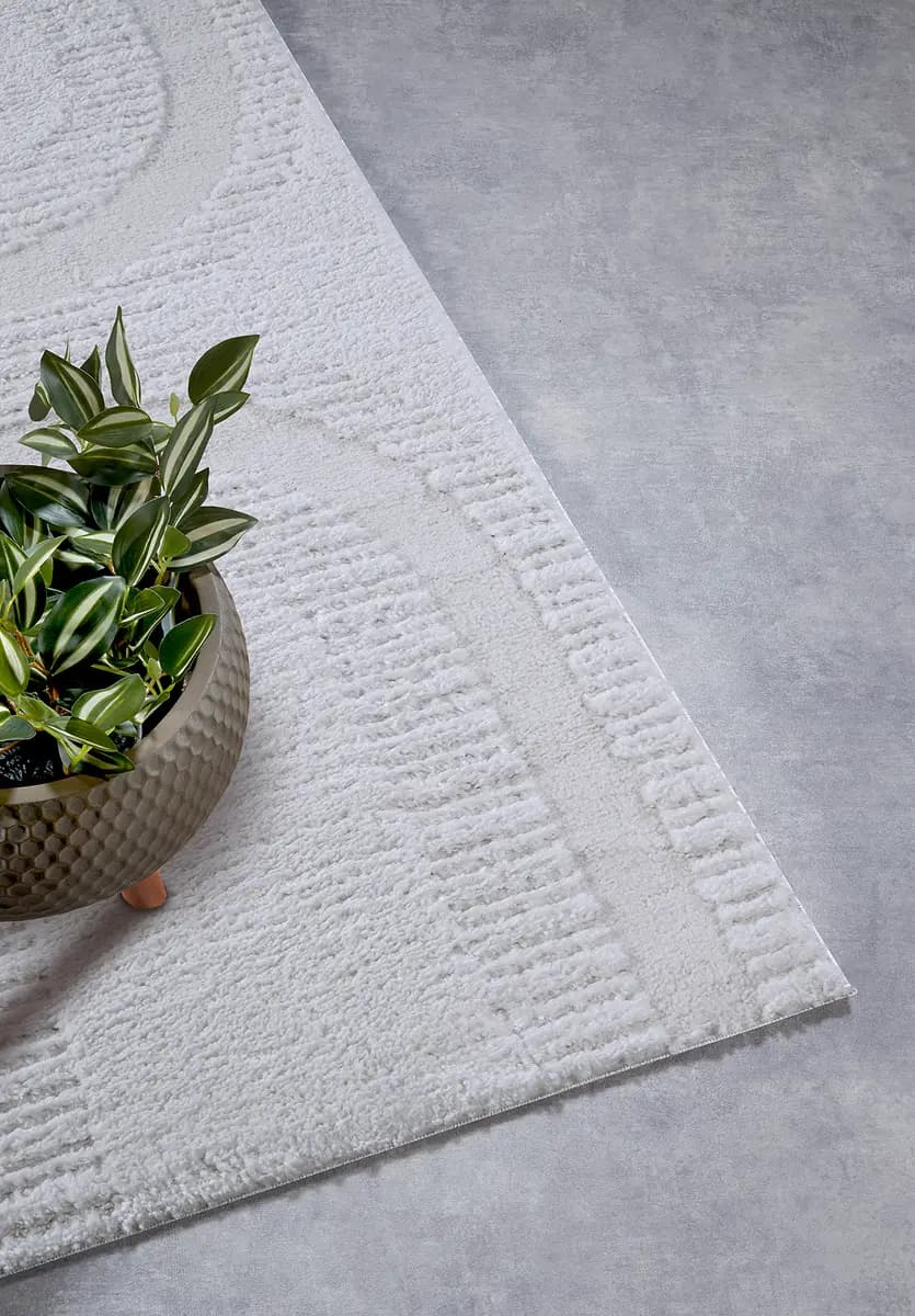 ELLE DECORATION Läufer Bartoux | Weiß