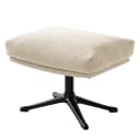 Studio Copenhagen Polsterhocker mit Kreuzfuß | Beige