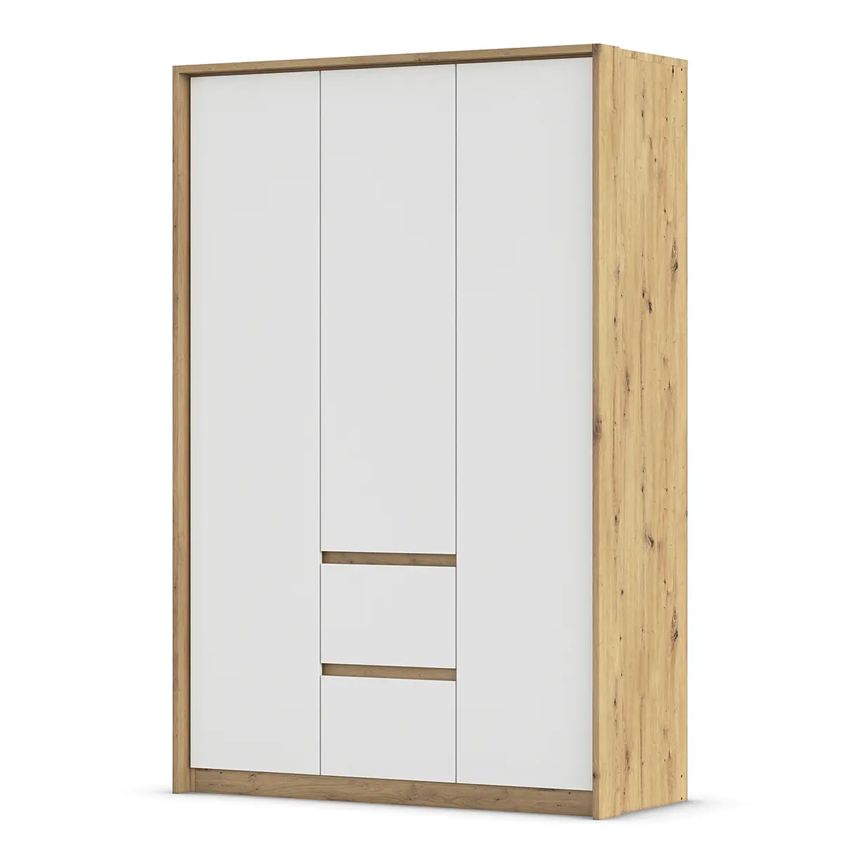 rauch Orange Drehtürenschrank mit Passepartout 141cm | Mehrfarbig