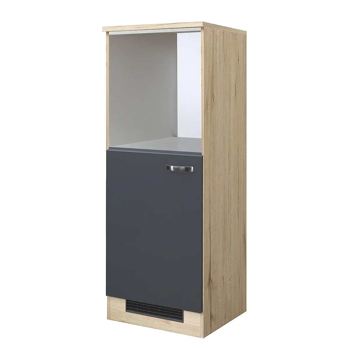 loftscape Ofen-/Kühlumbauschrank 169cm Grau/Basalt | Grau