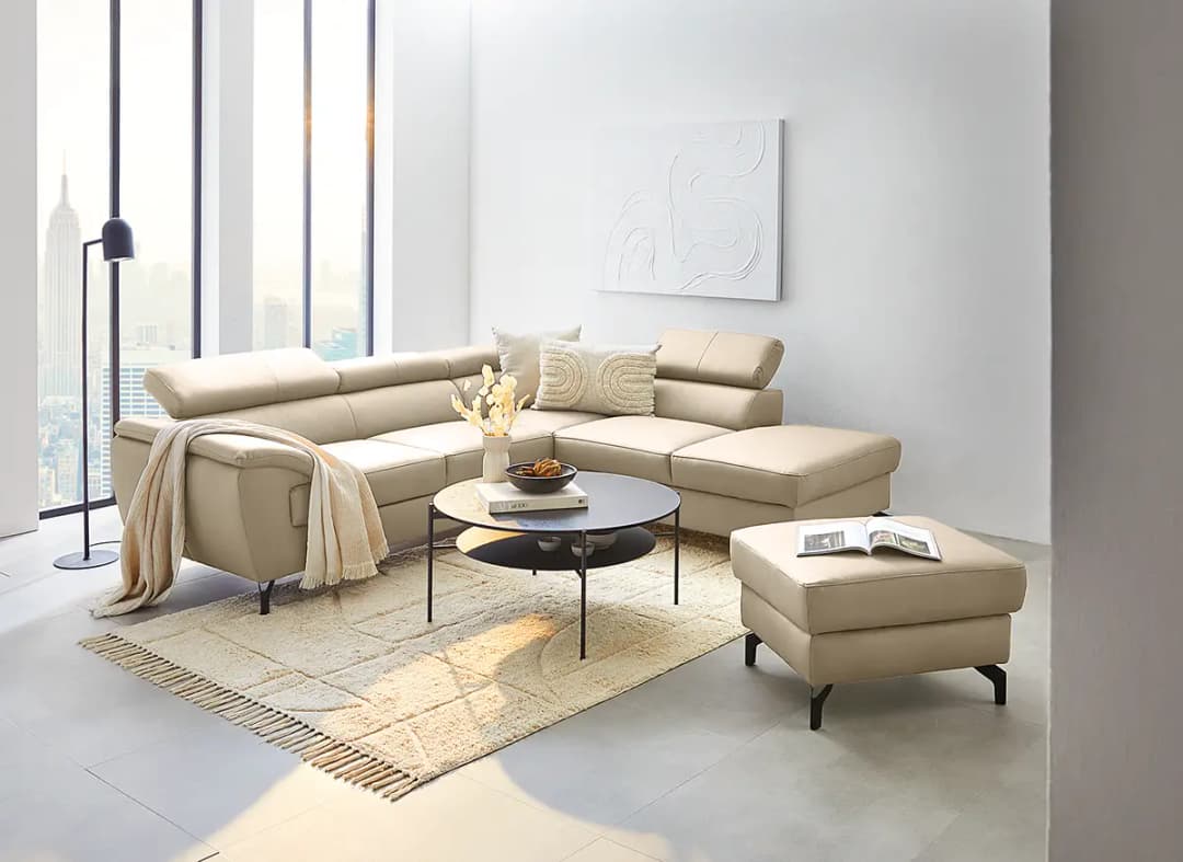 Fredriks Ecksofa Cartillon | Beige