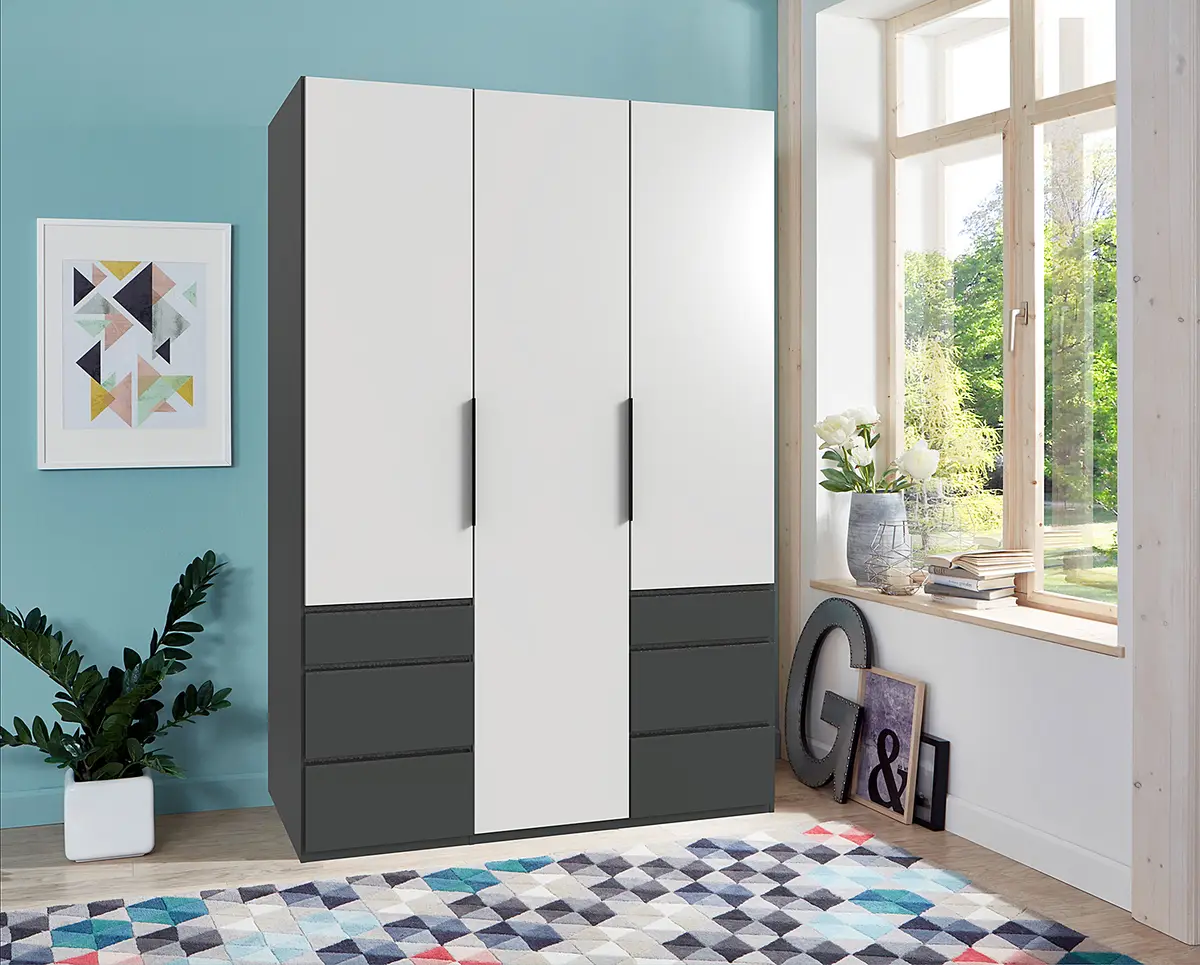 Wimex Drehtürenschrank Level36 | Mehrfarbig