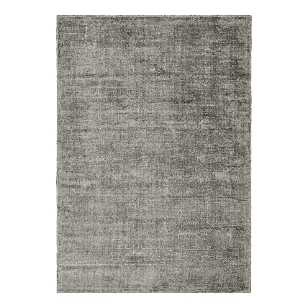 Tom Tailor Kurzflorteppich Shine Grau 250x350cm | Grau