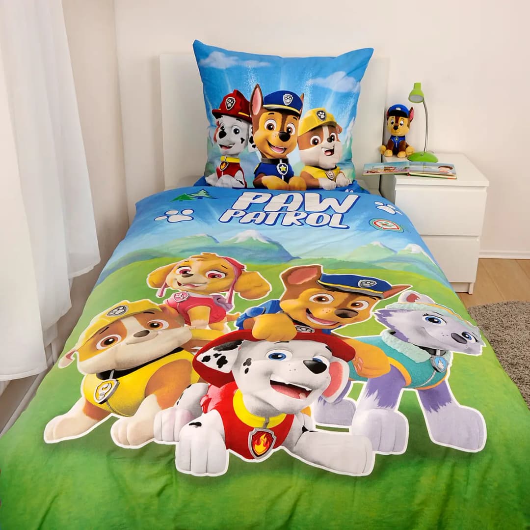 Herding Bettwäsche Paw Patrol Glow in the Dark | Mehrfarbig