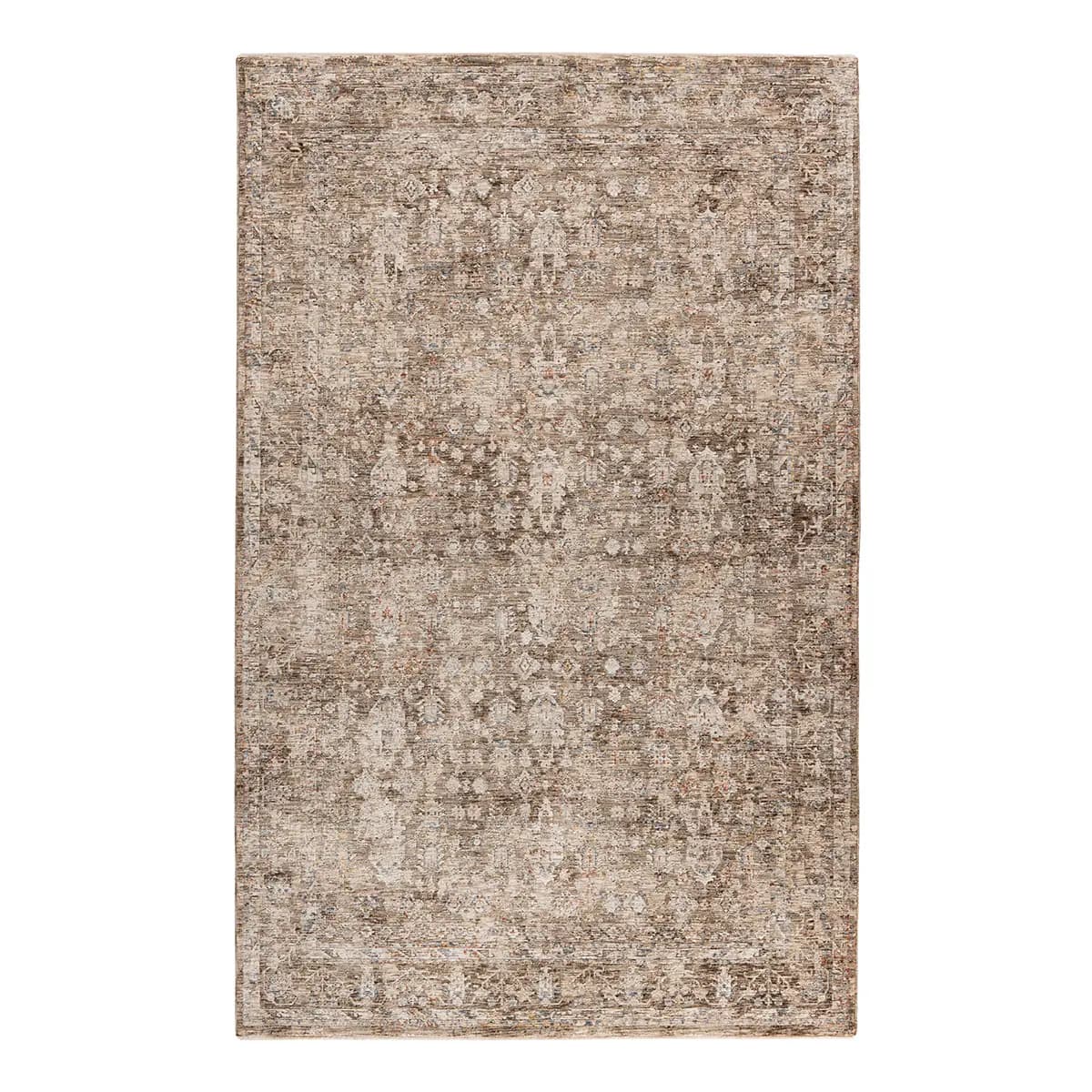 Kurzflorteppich My Everest Typ J Braun/Beige 60 x 110cm | Braun