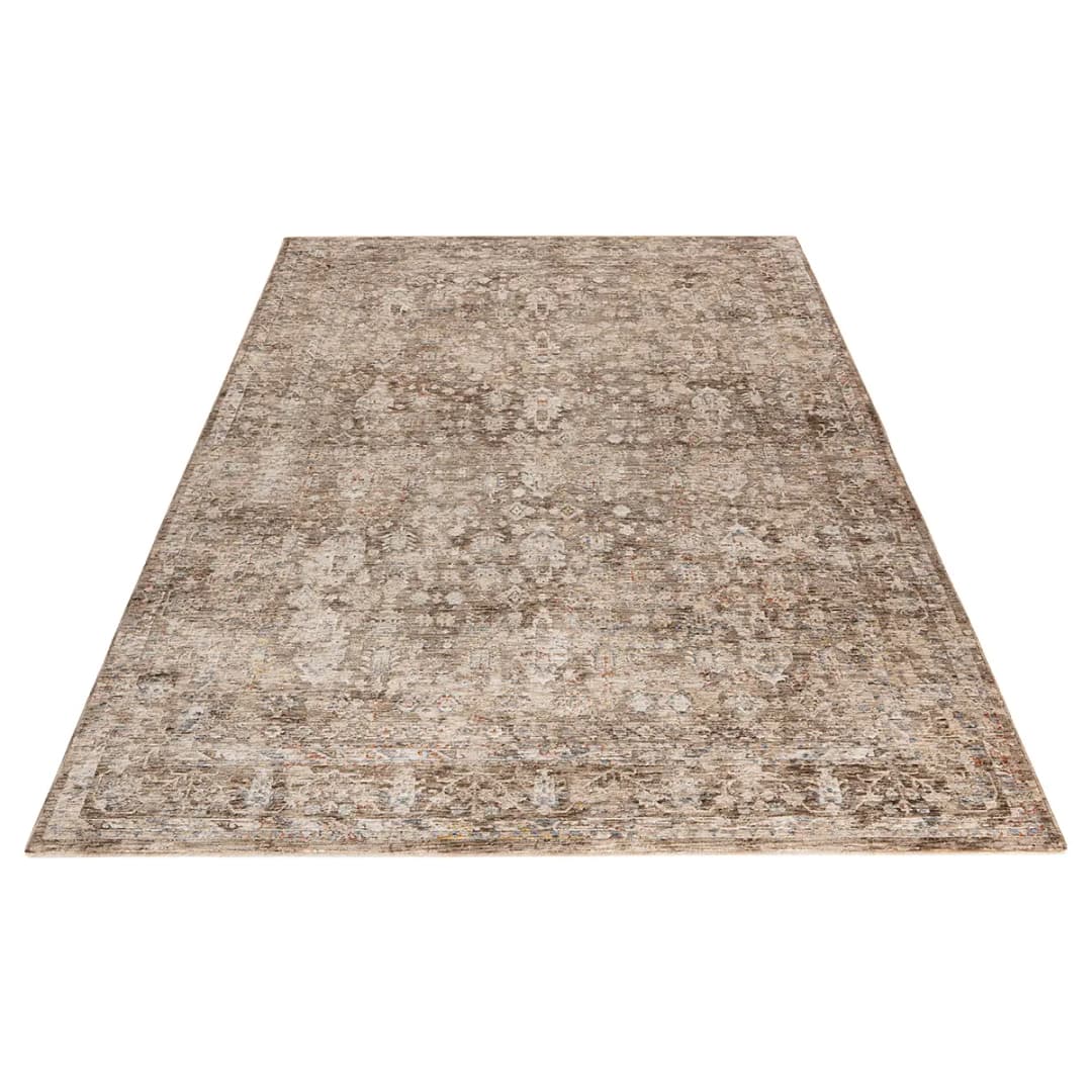 Kurzflorteppich My Everest Typ J Braun/Beige 60 x 110cm | Braun