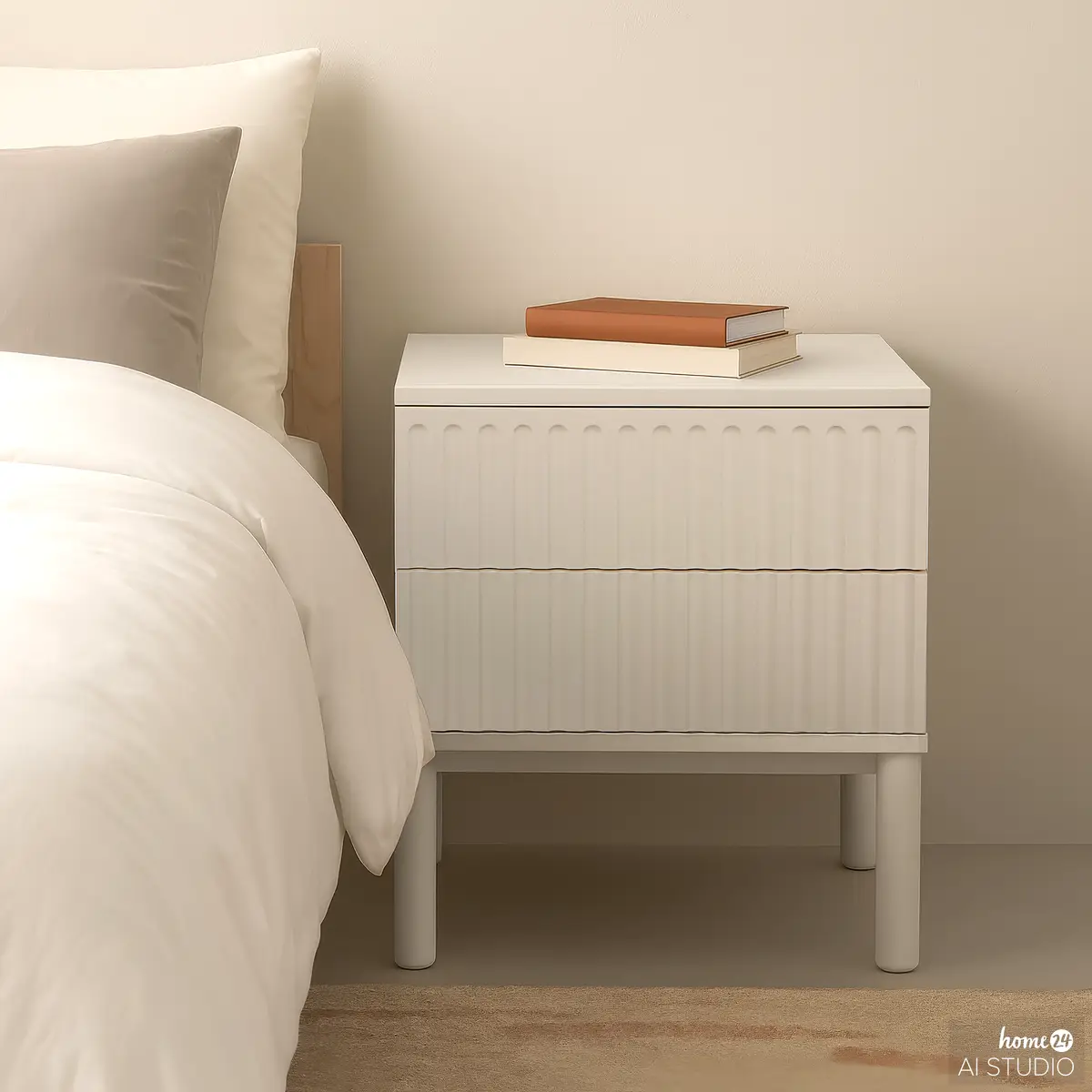 Mørteens Holov Nachttisch | Beige