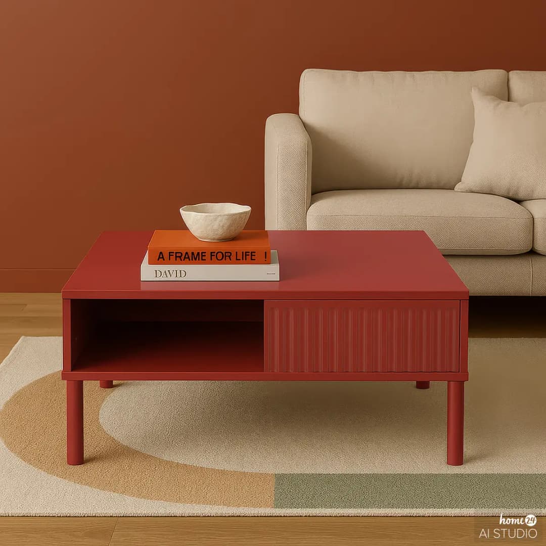 Couchtisch Holov | Rot