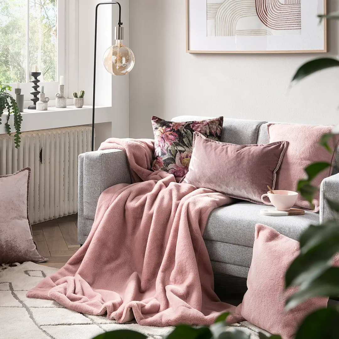 done.® Wohndecke Imala | Rosa