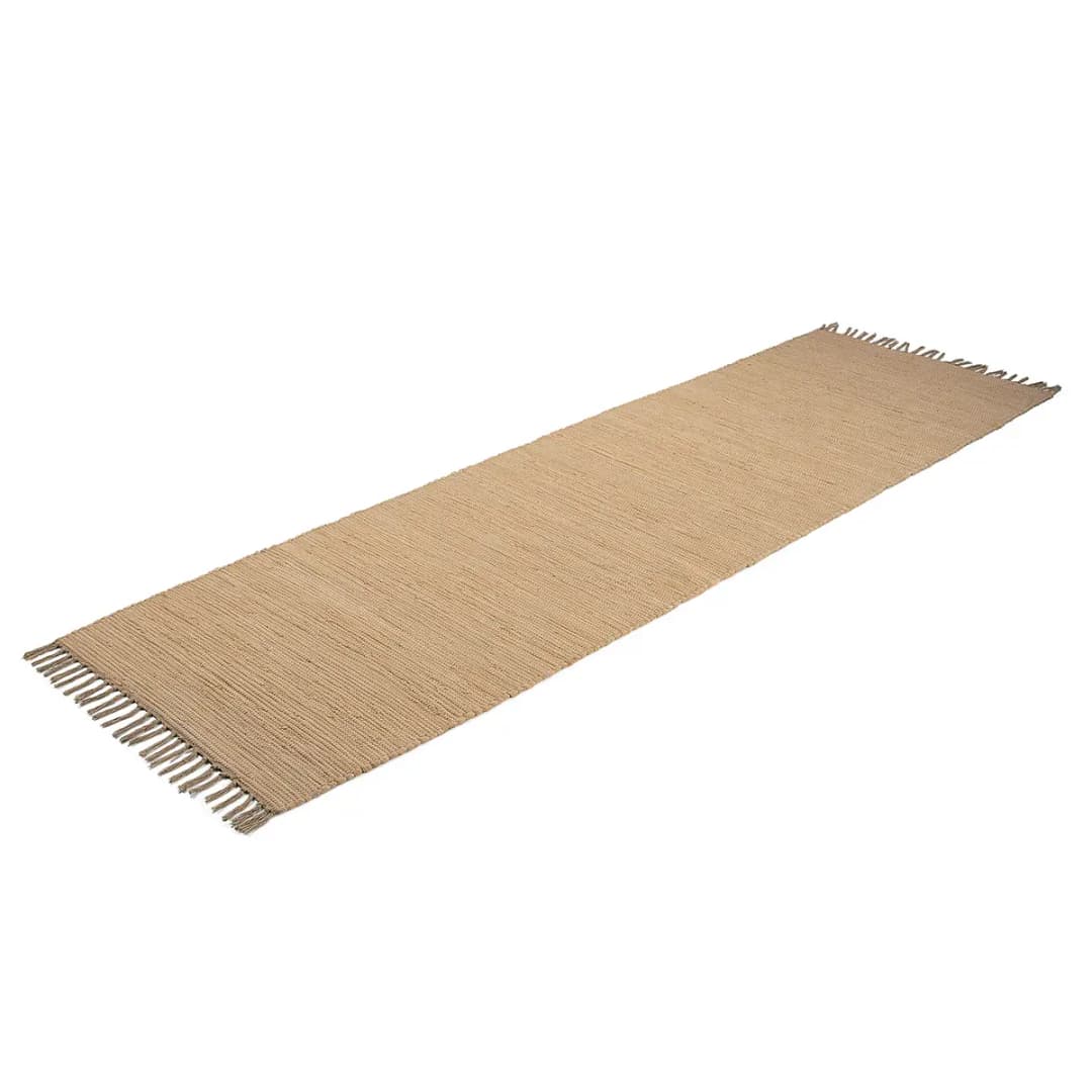 Kelim Chindi Uni Läufer | Beige