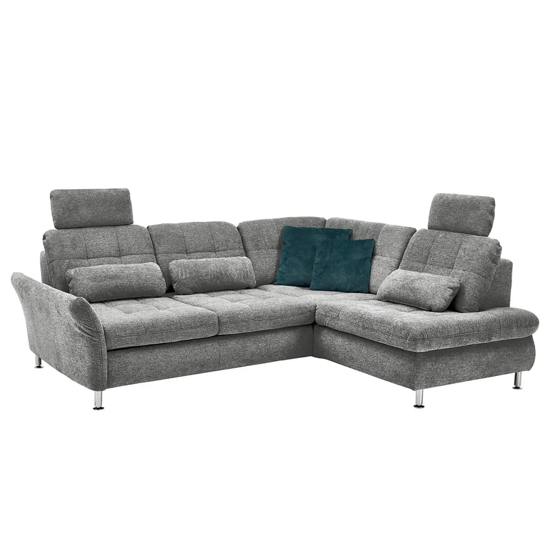 loftscape Ecksofa Rohnert | Grau