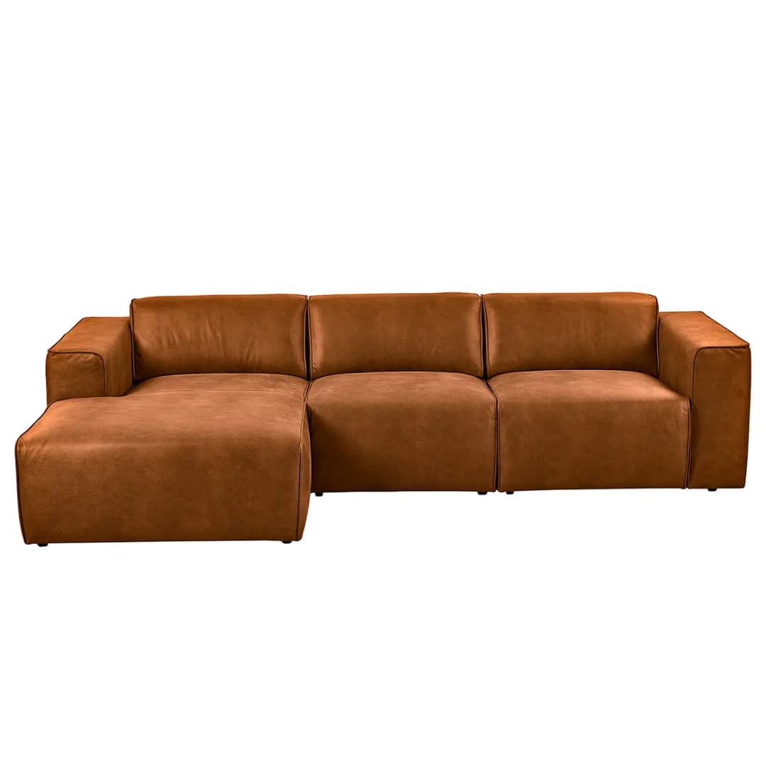 Ecksofa Mandrio | Braun