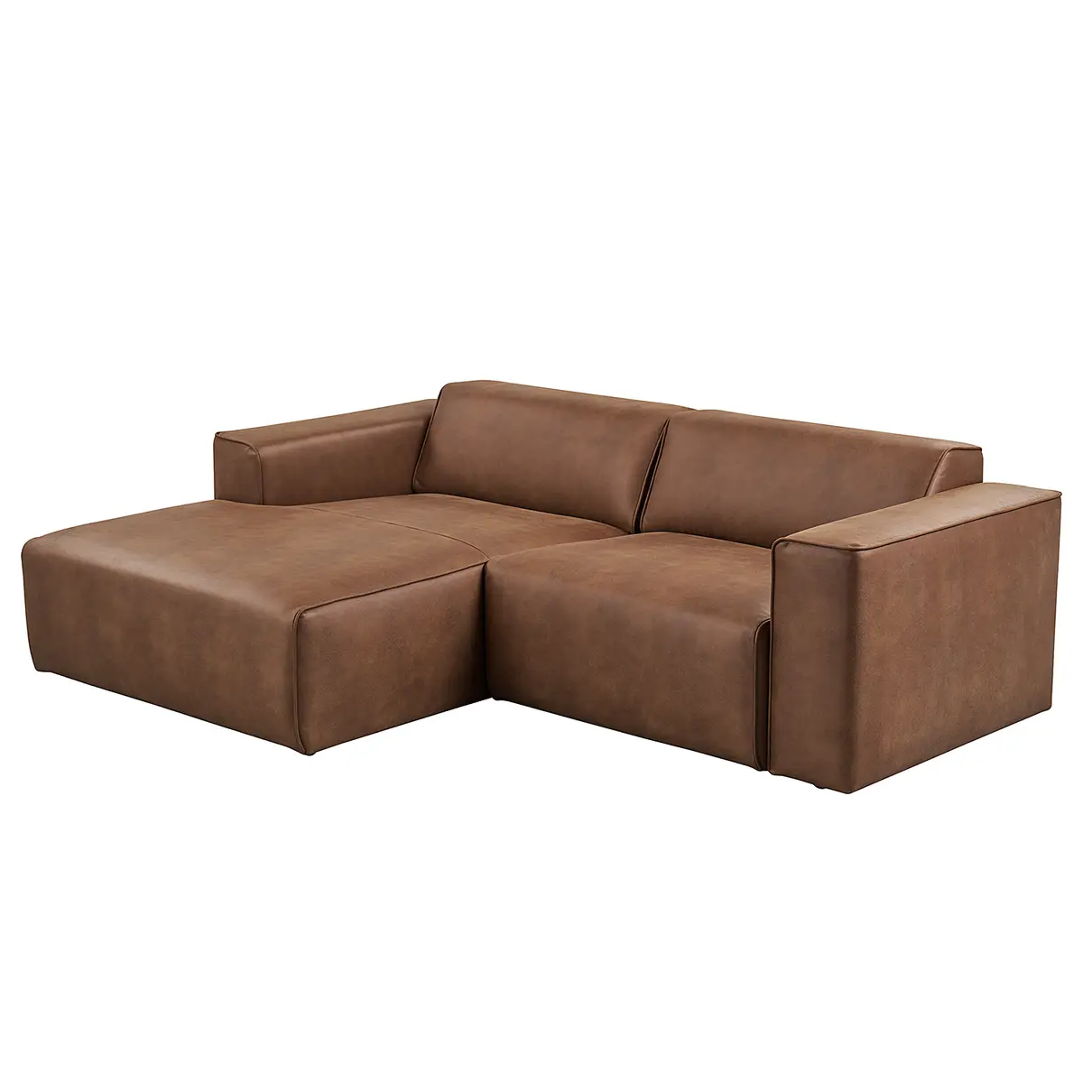 Red Living Ecksofa Mandrio | Braun