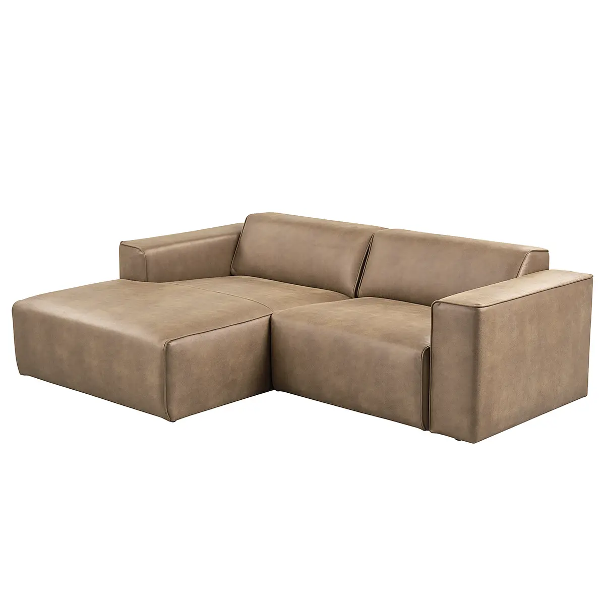 Red Living Ecksofa Mandrio | Braun