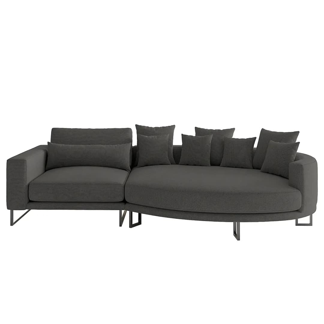 Fredriks Ecksofa Barmore | Grau