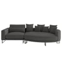 Fredriks Ecksofa Barmore | Grau