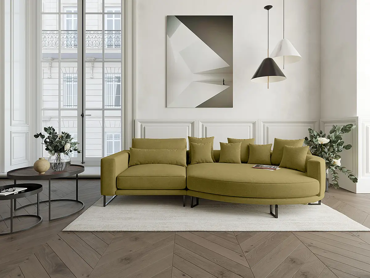 Fredriks Ecksofa Barmore | Grün
