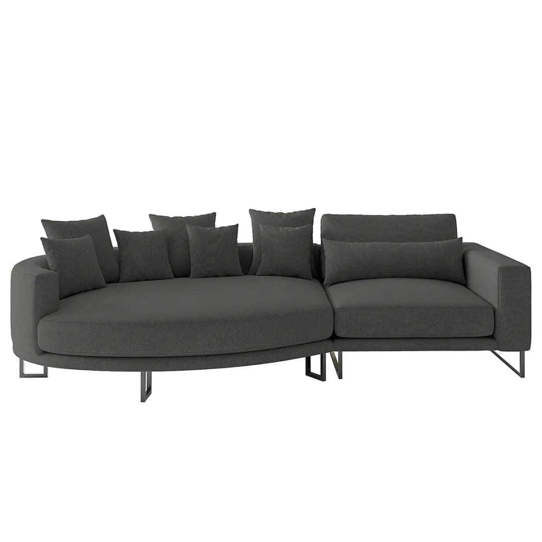 Fredriks Ecksofa Barmore | Grau