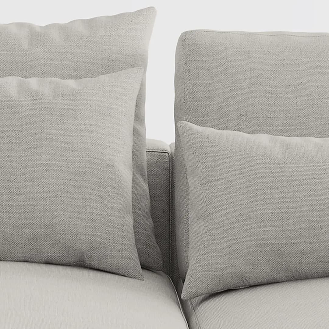 Ecksofa Barmore | Grau