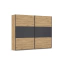 rauch Blue Schwebetürenschrank Neo | Holztöne
